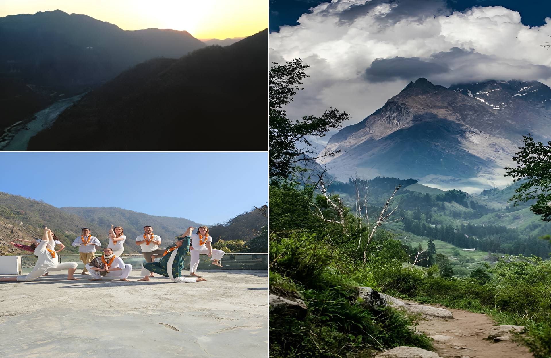 Yoga in Himalayas